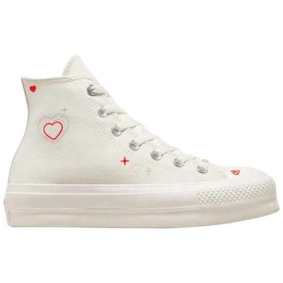 Converse Shoes - Converse Chuck Taylor All Star Lift Platform Womens‎ 9  "Y2K Heart" A109114C New